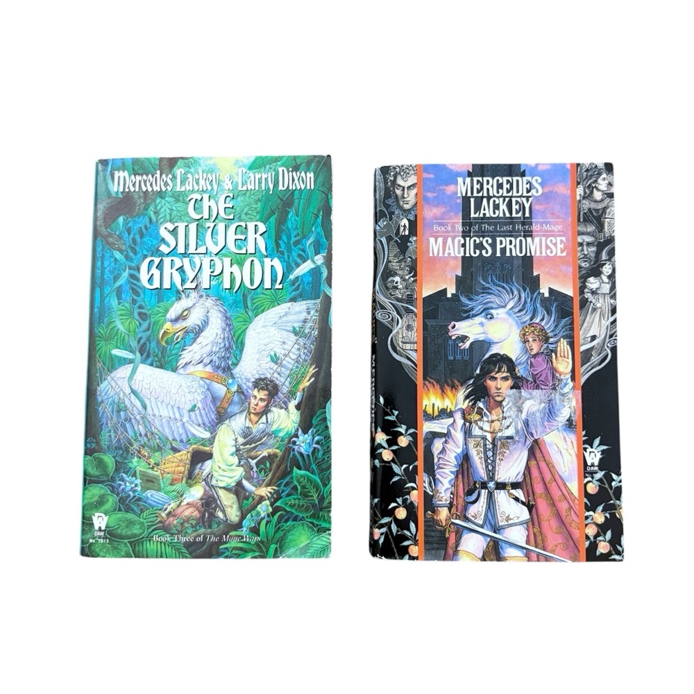 Mercedes Lackey Fantasy Fiction Book Lot